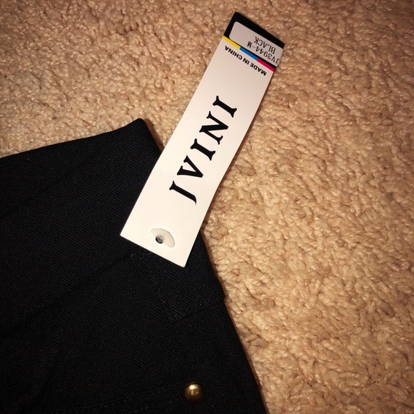 Brand new black slit skinny jeans! Petite womens M - Picture 2 of 5